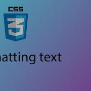 HTML CSS 2020 Tutorial 3 Formatting Text