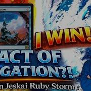 Современная колода Jeskai Ruby Storm Pact Of Negation Steals UNFAIR Wins
