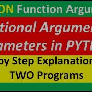 Positional Parameters Arguments In Python Function Parameters Arguments In PYTHON Hindi