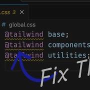 How To Fix TailwindCSS At Rule Warning 2 Quick Tips For Tailwindcss