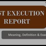 Test Execution Report Meaning Of Test Execution Report Definition Of Test Execution Report