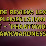 Code Review Lexer Implementation In Rust PhantomData Awkwardness