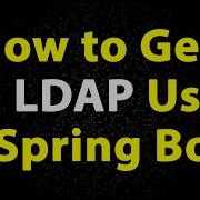 How To Get All LDAP User In Spring Boot