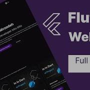 Flutter Web Full Course Build Your Portfolio Website Step By Step