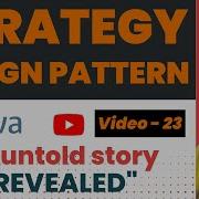 Strategy Design Pattern Tutorial With Java Coding Example Strategy Pattern Explained