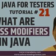 Java For Testers 21 Access Modifiers In Java With Example