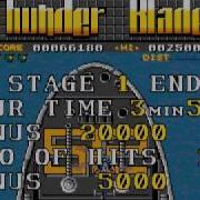 Thunder Blade Atari ST Gameplay