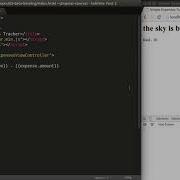 AngularJS One Way Data Binding PART 5