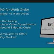 How To Create Purchase Order From A Work Order