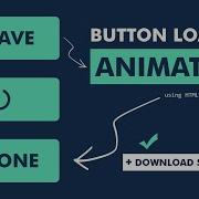 Button Loading Animation On Click Using HTML CSS Javascript 2022