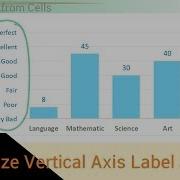 Customize Vertical Axis Label Column Chart