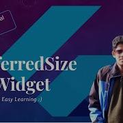 24 PreferredSize Flutter Tutorials Easy Learning FlutterWidgets MustafaTahir