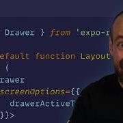 React Native Drawer Navigation With Expo Router