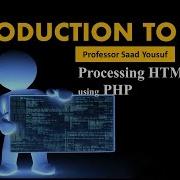 PHP And HTML Form Processing