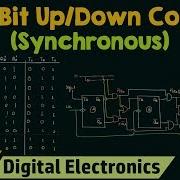 3 Bit 4 Bit Up Down Synchronous Counter