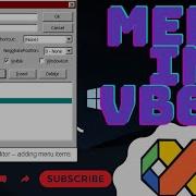 How To Create Menu In VB 6 0 Menu Editor In Visual Basic 6 0 Computer Project Vb6 Visualbasic