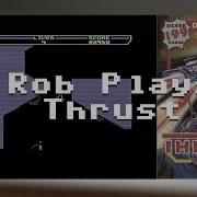 Rob Plays Thrust C64