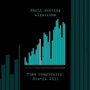 Shell Sort Algorithm Visualization Follow For More Cool Coding Videos Python Coding Shorts