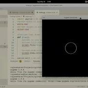 Pygame Zero Circle