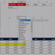 Excel Magic Trick 1071 Dynamic Range Based On Product And Start End Month OFFSET INDEX Or AF