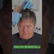PIXIE CUT IN PROCESS Complete Tutorial Linked Below