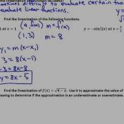 Calculus Unit 3 10 Notes Linear Approximations And Differentials