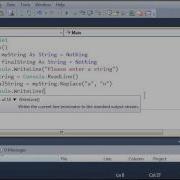 Visual Basic Tutorial 22 Replacing SubStrings