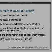 Decision Analysis Part 1