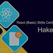 Hackerrank React Certification Solutions Hackerrank Certifications Solutions