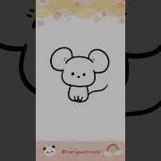 How To Draw A Cute Mouse Doodleart Drawingtutorial Kawaii Drawing Youtubeshorts Shorts Draw