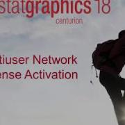 Statgraphics 18 Multiuser Network License Setup