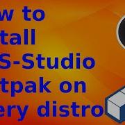 How To Install OBS Studio Flatpak
