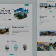 Create A Responsive Tour Travel Website Design Using HTML CSS And JAVASCRIPT