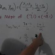 Using Midpoint Formula To Find Midpoints And Endpoints