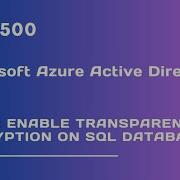 Demo Enable Transparent Data Encryption On SQL Database Lecture 79