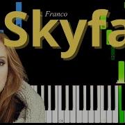Skyfall Adele Easy Piano Tutorial