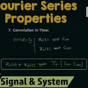 Properties Of Fourier Series Part 4