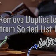 Remove Duplicates From Sorted List II GOOGLE Java Technical Interview Leetcode Solution Code