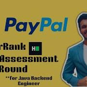 PayPal Online Assessment Java Backend Engineer HackerRank 2025