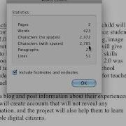 Word Count