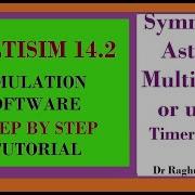 Symmetric Astable Multivibrator Using Timer IC 555 Multisim Simulation