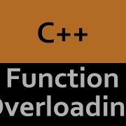 Function Overloading In C