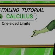 Calculus One Sided Limits MathTalinoClassroom