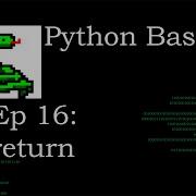 Python Basics Functions With Return