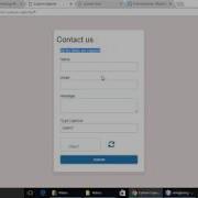 PHP Mysql Insert Contact Form Data