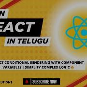 React Conditional Rendering With Component Variables Simplify Complex Logic