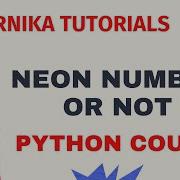 Python Program To Verify Given Number Is Neon Number Or Not