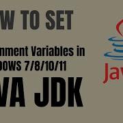 How To Set ENVIRONMENT VARIABLES IN WINDOWS 7 8 10 For JAVA Java Environmentvariables