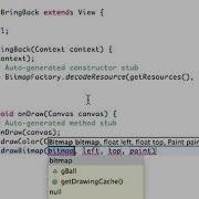 Android Application Development 64 Drawing Bitmaps To Canvas View