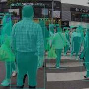 Busy Pedestrian Crossing Mask R CNN Demo